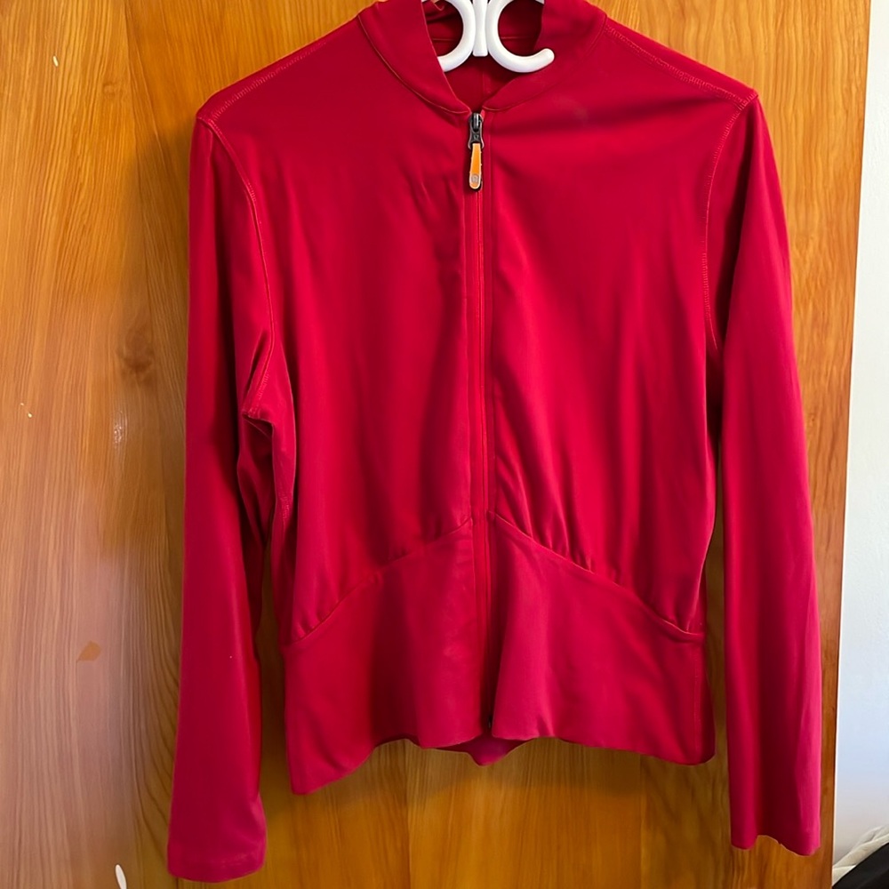 Vintage 2K Lululemon Jacket Red Zipper Cuffs